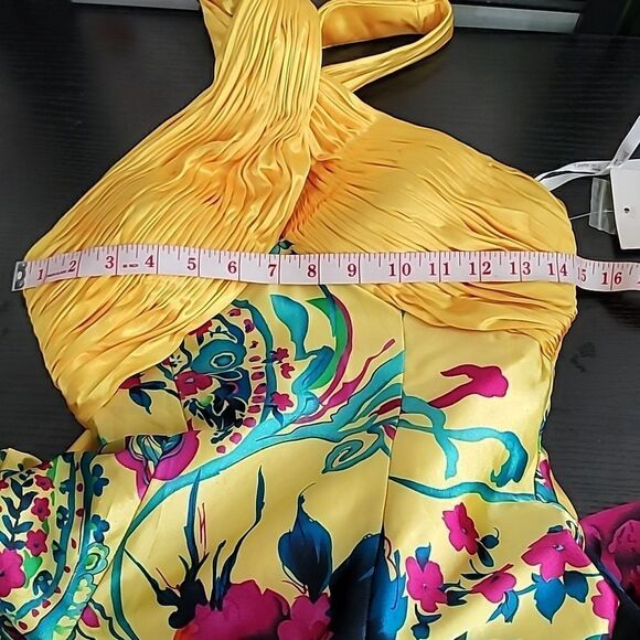 Tony Bowls Paris Cross Bodice Gown - Picture 13 of 15